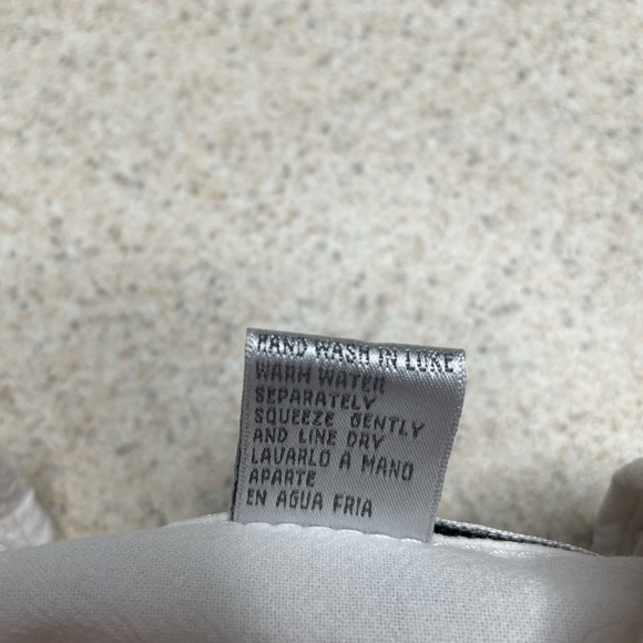 Jane Ashley Beaded Button Down Shirt Sequins White Size Large - Picture 6 of 7